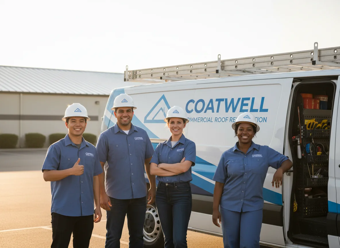 Commercial roof coating company in Little Elm, TX